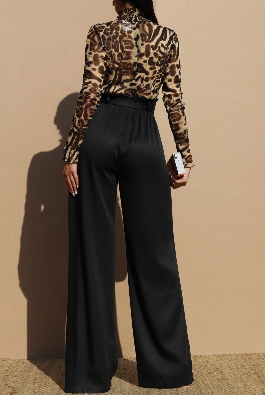 Alissa Leopard Jumpsuit - Goldie B & Co Boutique