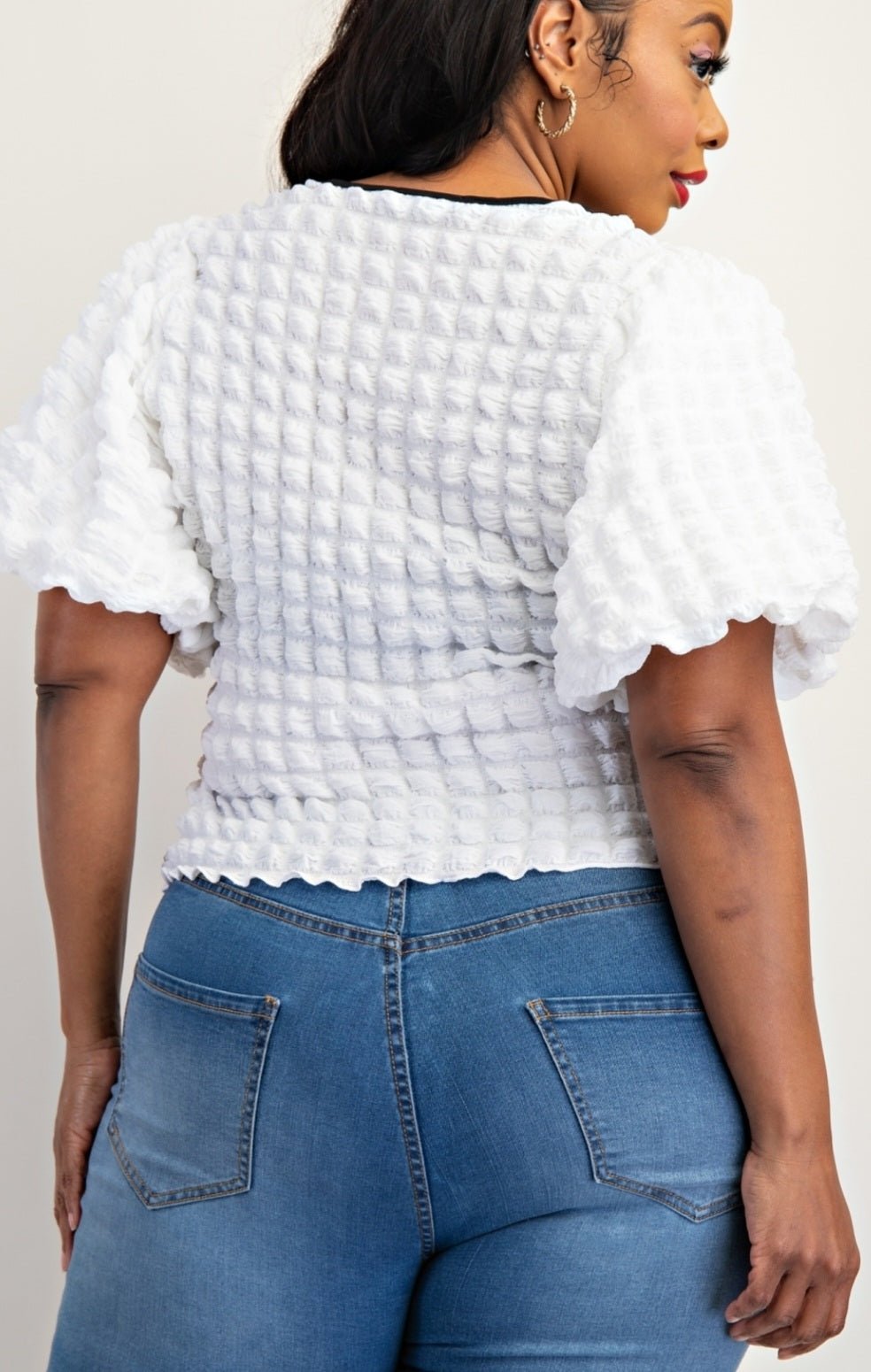 Balloon Sleeve Top $42.50 - Goldie B & Co Boutique
