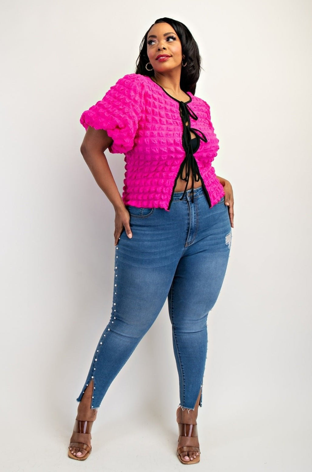 Balloon Sleeve Top $42.50 - Goldie B & Co Boutique