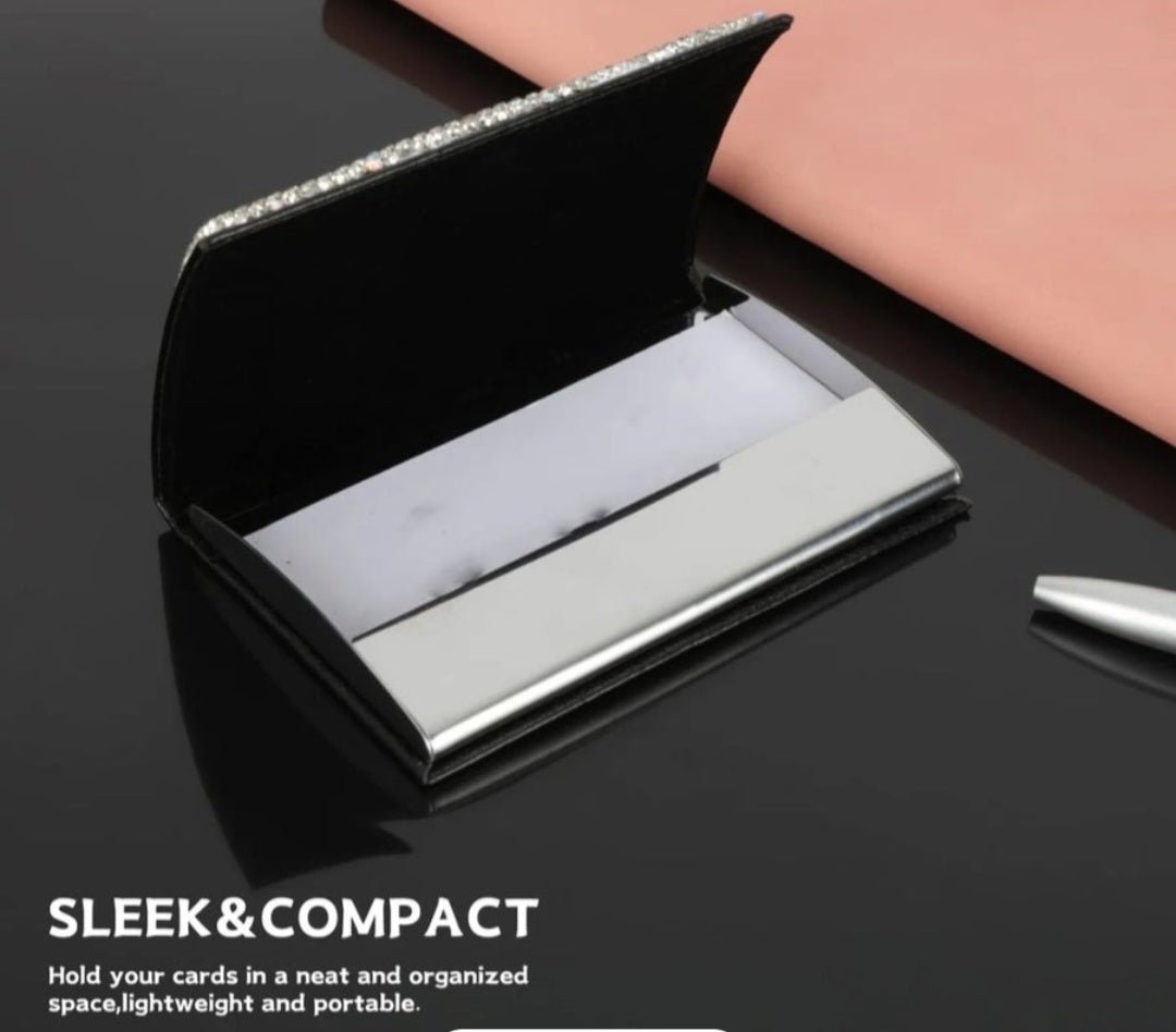 Bling Business Card Case $20.00 - Goldie B & Co Boutique