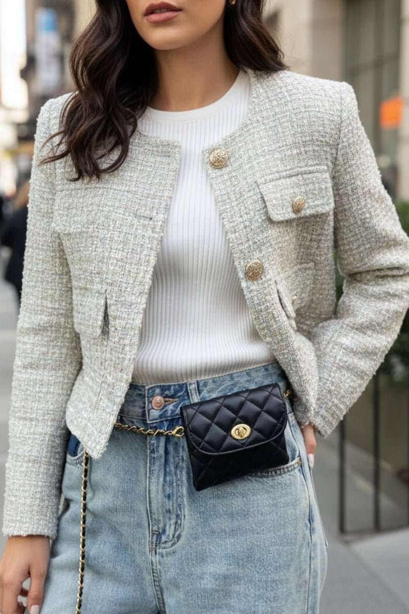 Crossbody Chain Belt Bag $20.00 - Goldie B & Co Boutique