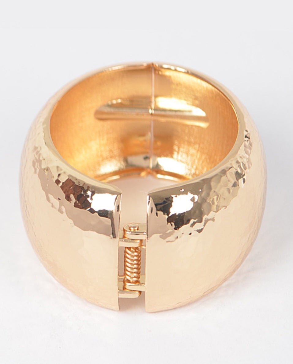 Hammered Metal Bracelet $15.00 - Goldie B & Co Boutique