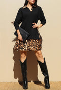 Jasmine Leopard Dress $37.00 - Goldie B & Co Boutique