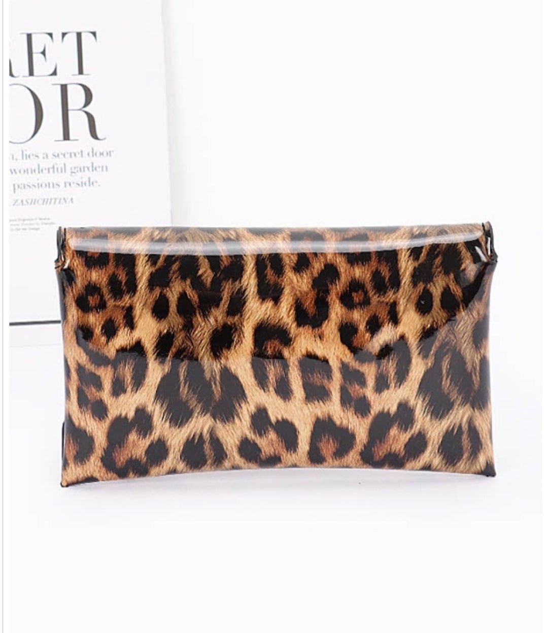 Leopard Envelope Clutch $25.00 - Goldie B & Co Boutique
