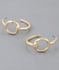Loop Hoop Earrings $15.00 - Goldie B & Co Boutique