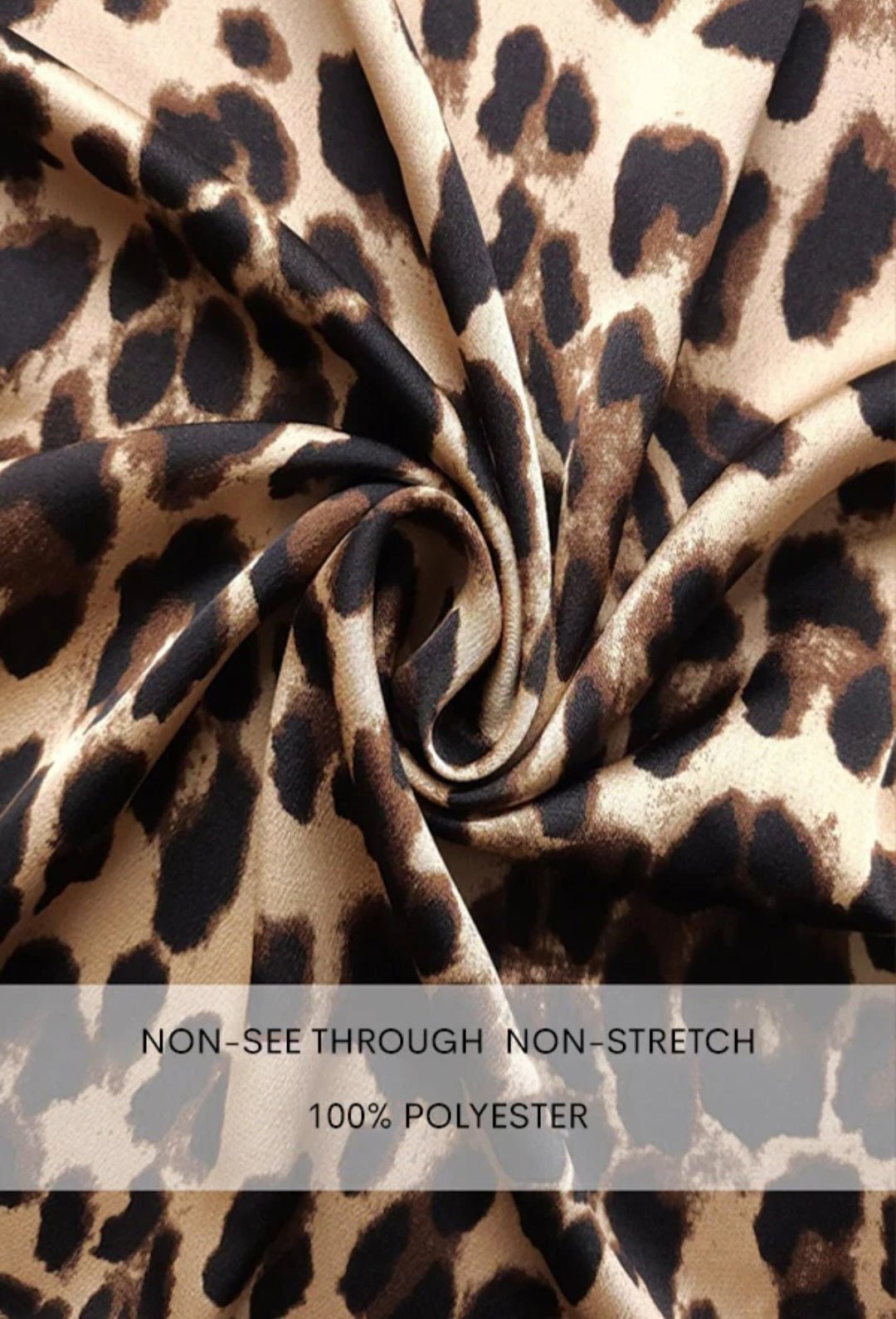 Mock Neck Leopard Midi $35.00 - Goldie B & Co Boutique