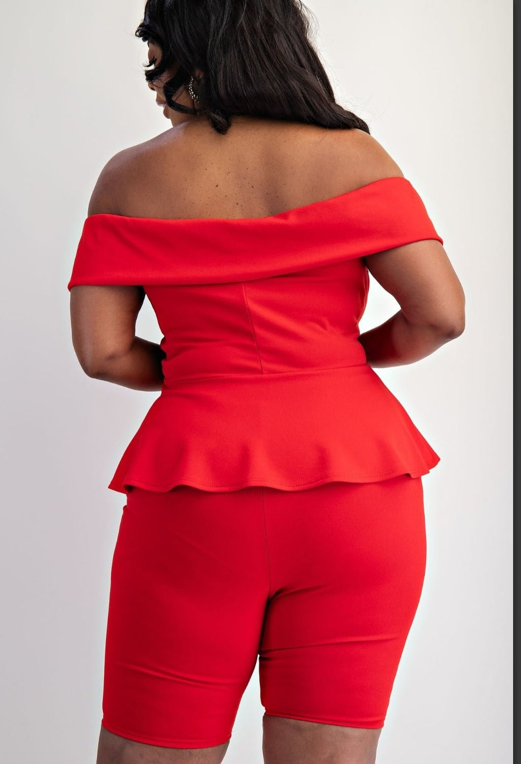 Off Shoulder Top & Shorts $52.00 - Goldie B & Co Boutique