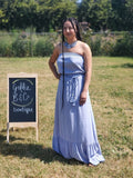 Pastel Blue Maxi Dress $10.00 - Goldie B & Co Boutique