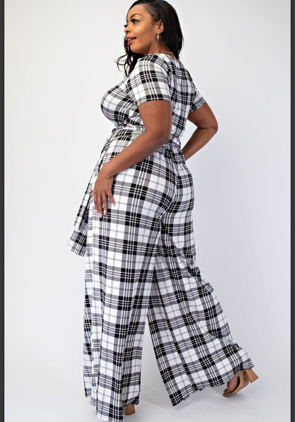 Plaid Print 2pc Set $55.00 - Goldie B & Co Boutique