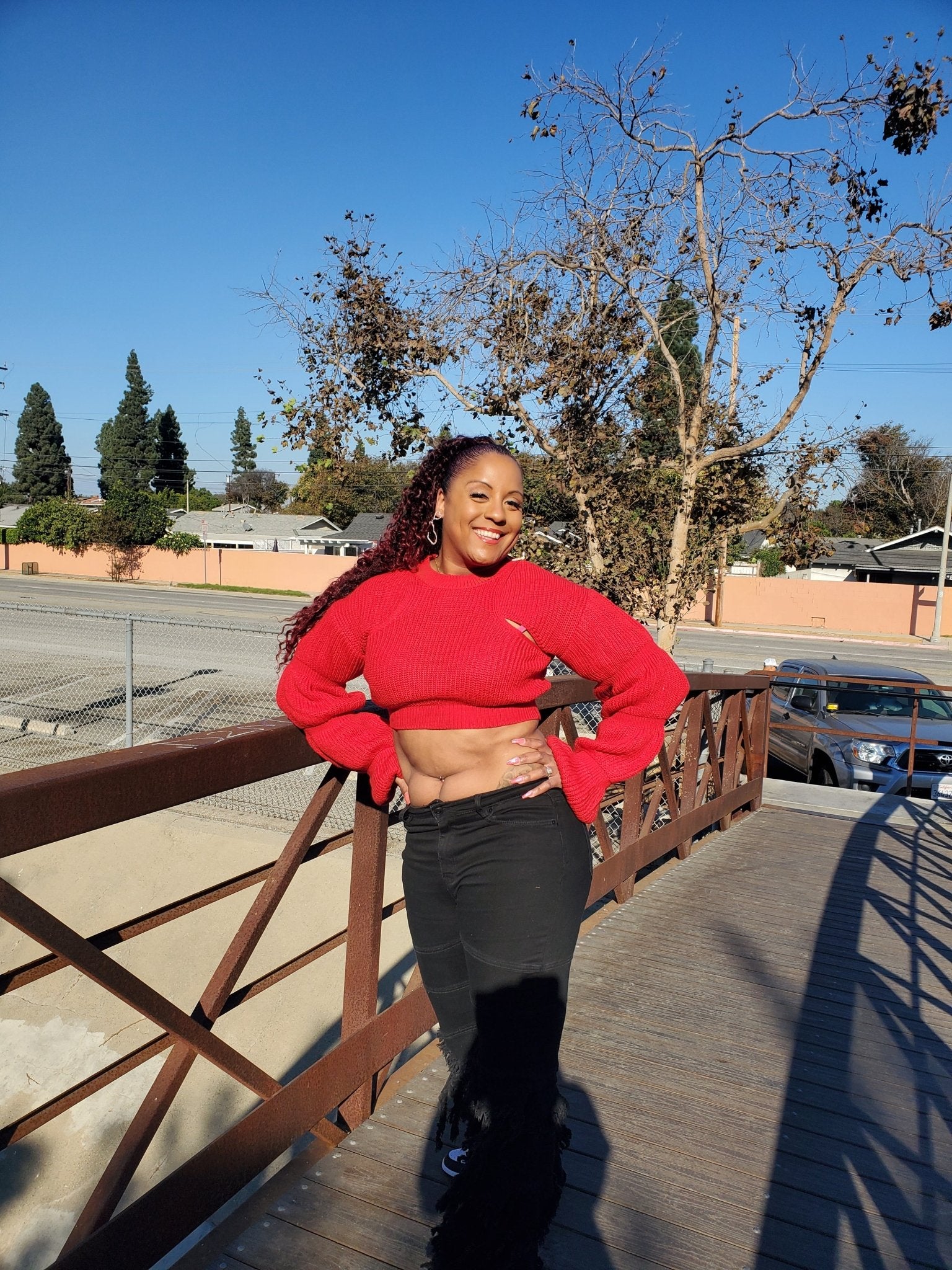 Put out The Fire Sweater $15.00 - Goldie B & Co Boutique