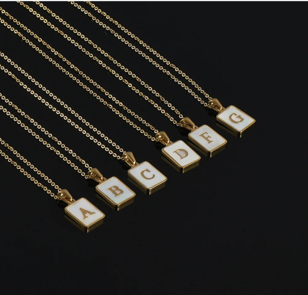Initial Necklaces - Goldie B & Co Boutique  