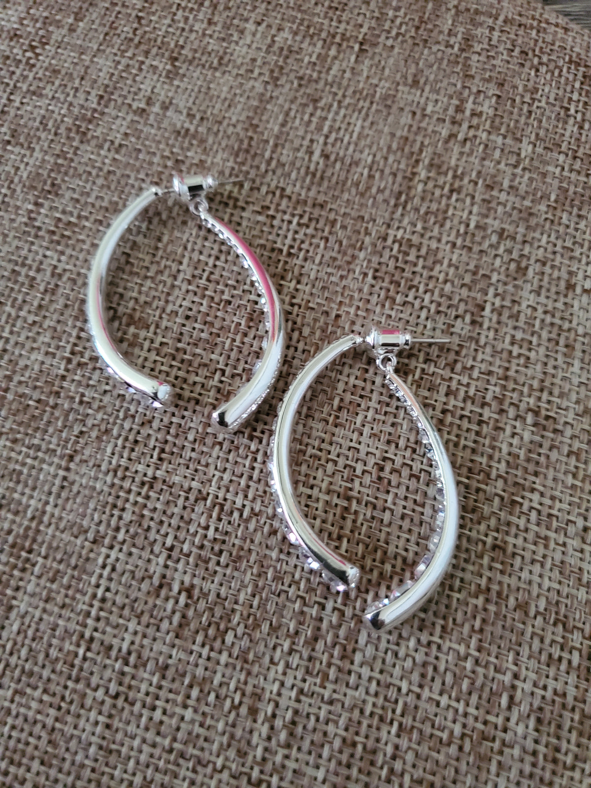 Cz postback Dangle Earrings - Goldie B & Co Boutique