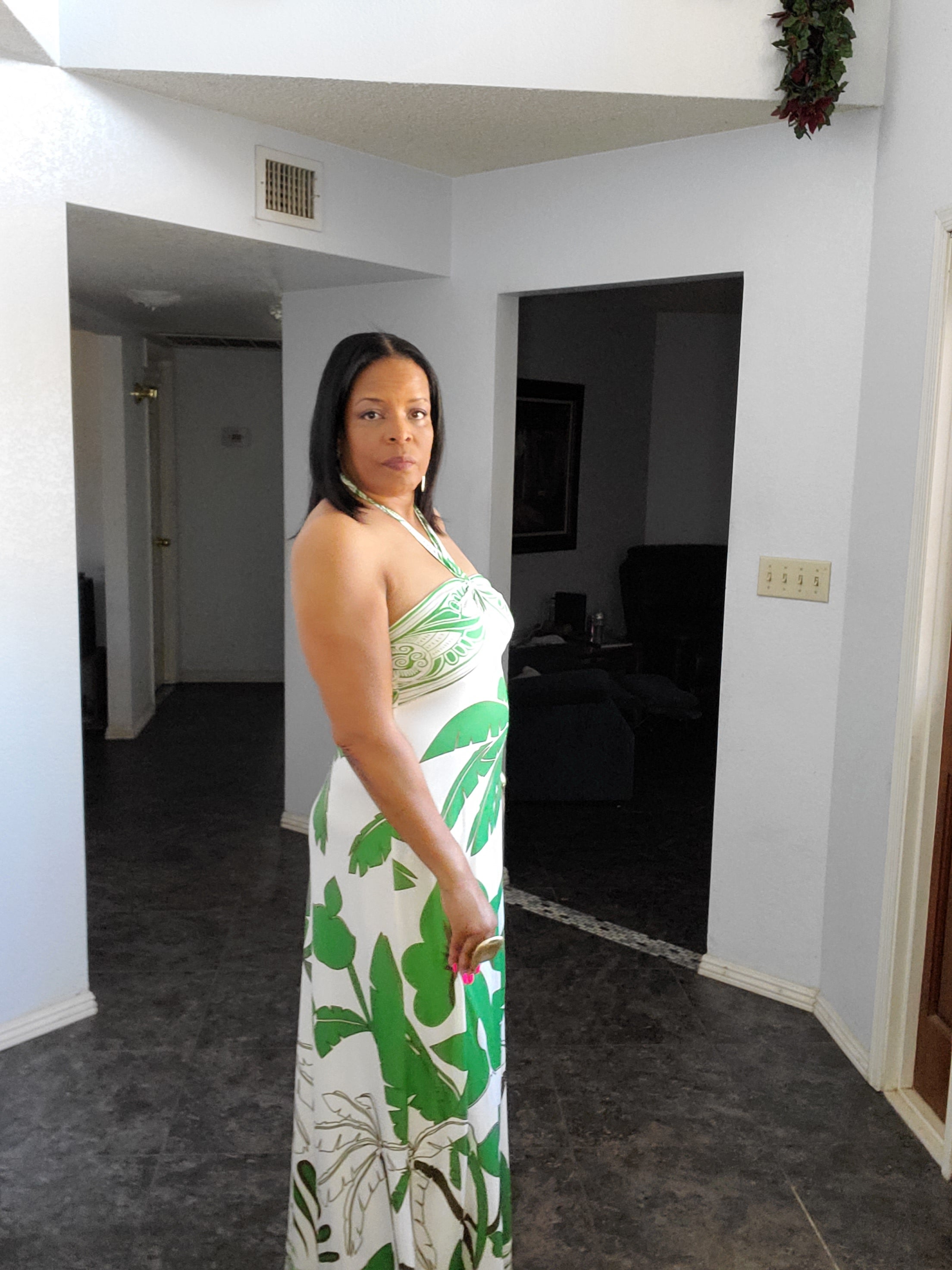 Greenleaf Maxi Dress - Goldie B & Co Boutique  