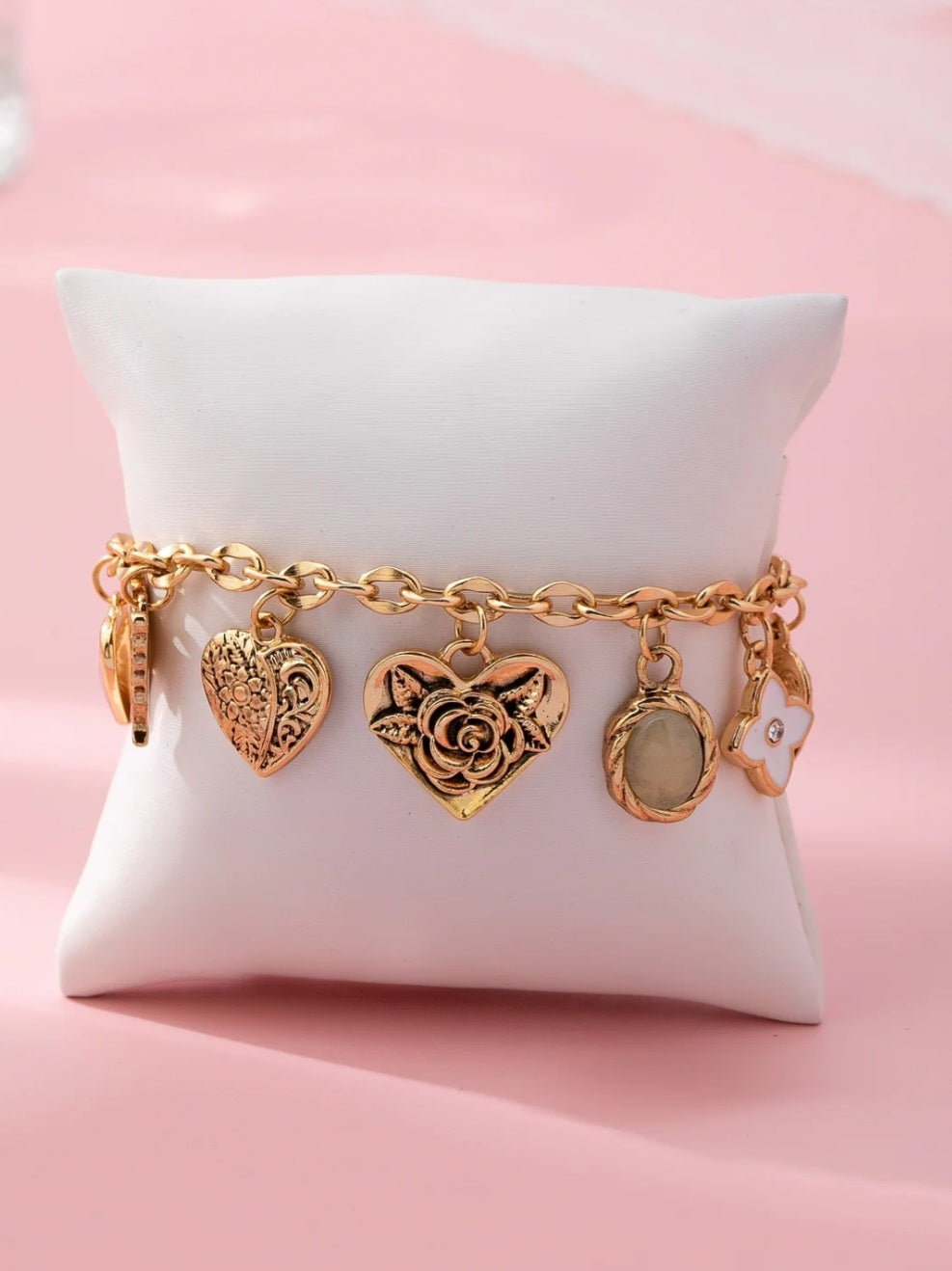 Love Charm Bracelet - Goldie B & Co Boutique  