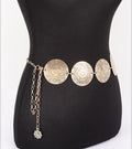 Embossed Disc Chain Belt - Goldie B & Co Boutique  