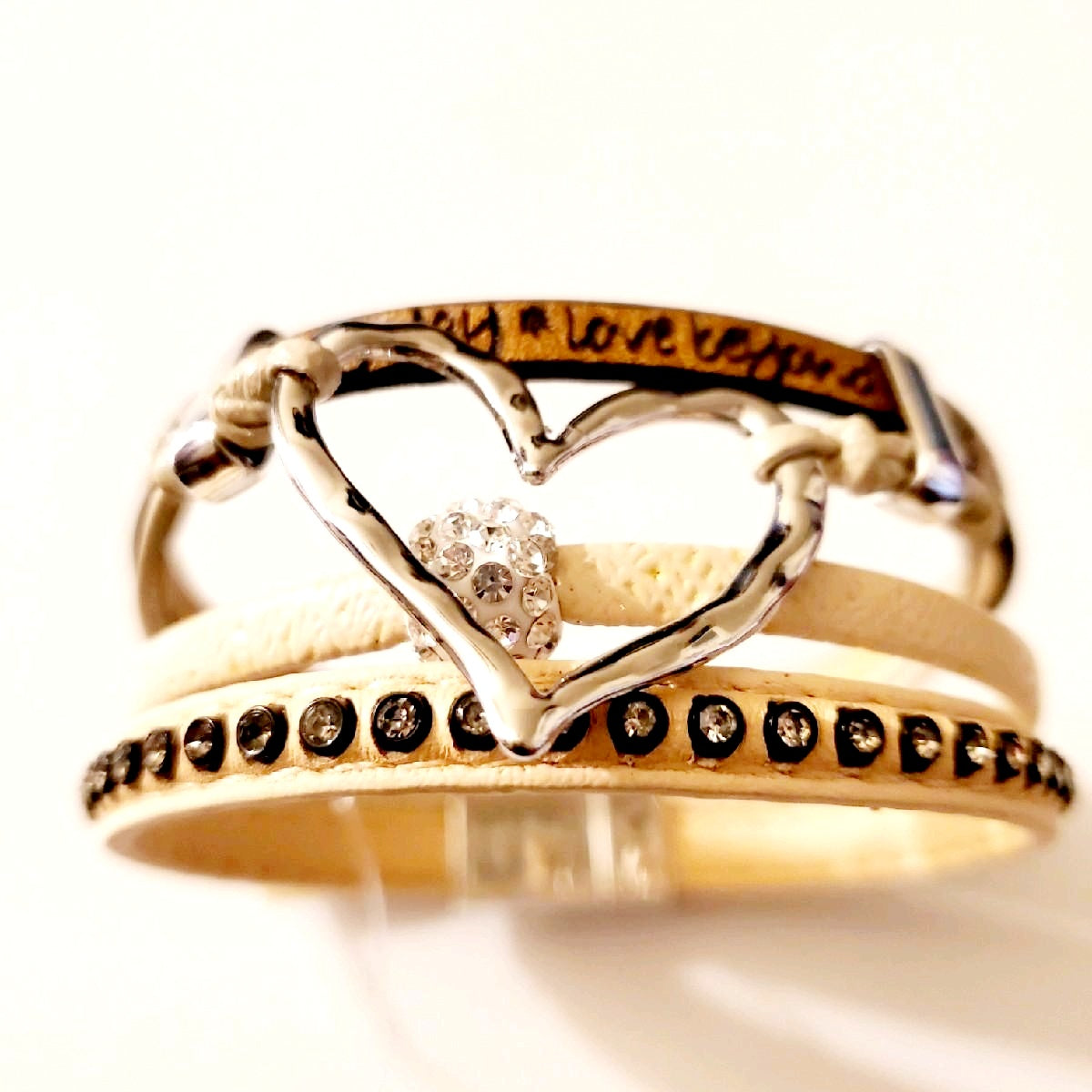 Live Love Laugh Heart Bracelet