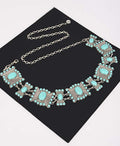 Turquoise Multi-Metal Chain Belt - Goldie B & Co Boutique  
