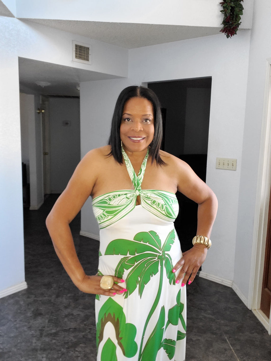 Greenleaf Maxi Dress - Goldie B & Co Boutique  