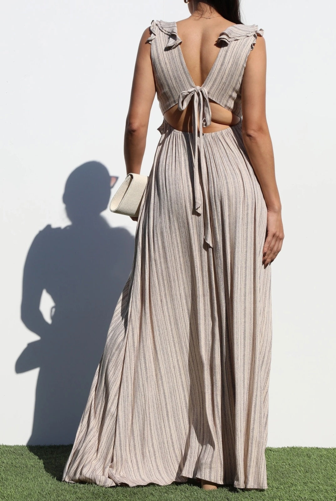 Open back Maxi Dress - Goldie B & Co Boutique  