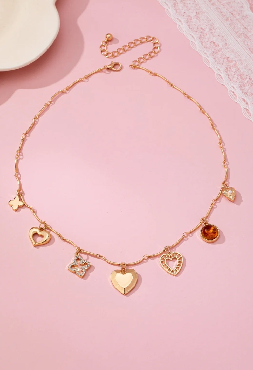 Charm Me Necklace - Goldie B & Co Boutique  