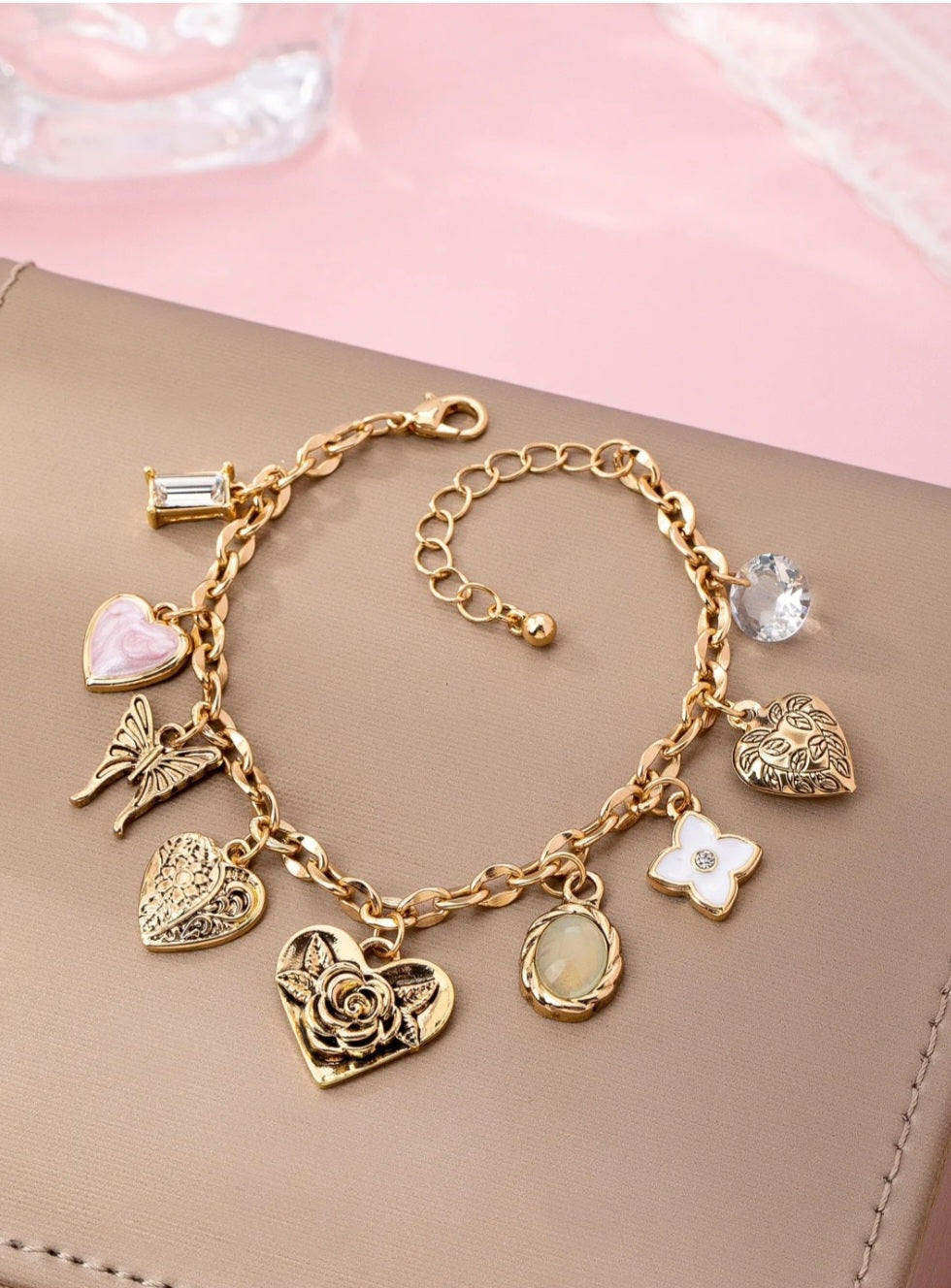 Love Charm Bracelet - Goldie B & Co Boutique  