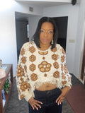 Floral Crochet Top - Goldie B & Co Boutique  