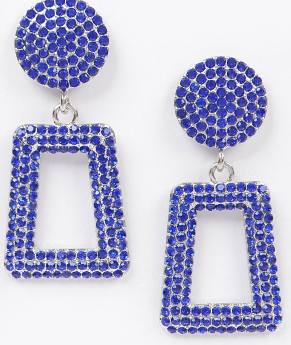 Sassy Rhinestone Earrings
