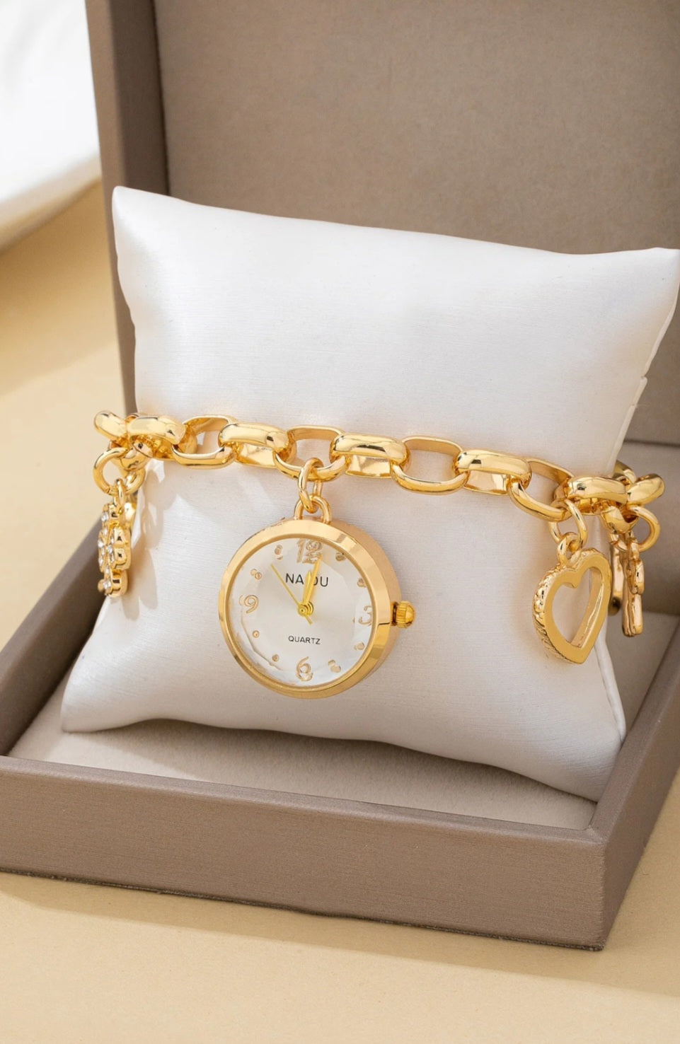 Charm Bracelet Watch - Goldie B & Co Boutique  