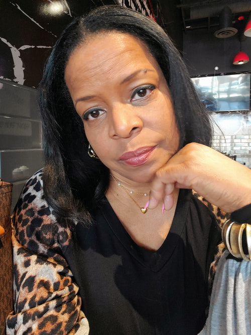 Animal Print color-block V-Neck Tunic Top - Goldie B & Co Boutique  