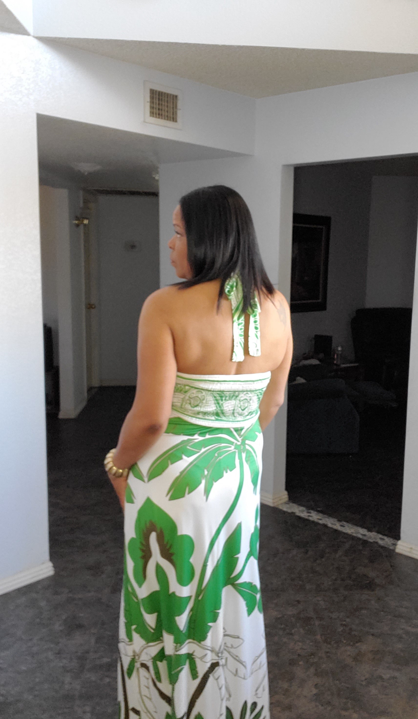 Greenleaf Maxi Dress - Goldie B & Co Boutique  