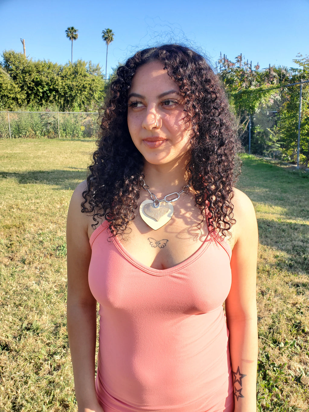 V-Neck Racerback Maxi Dress