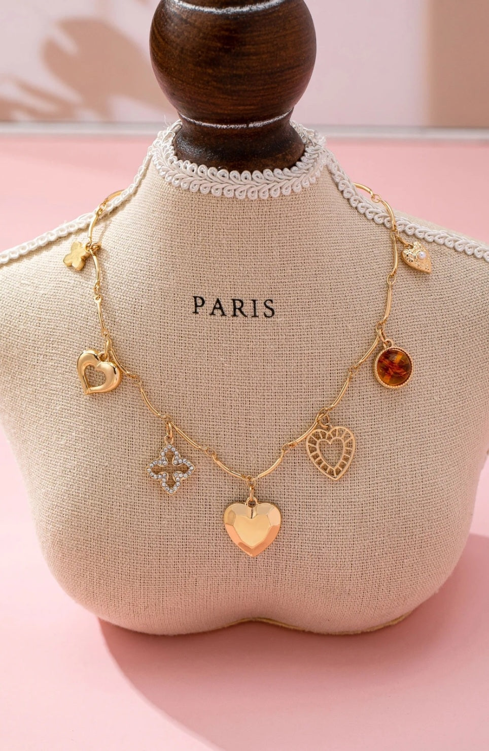 Charm Me Necklace - Goldie B & Co Boutique  