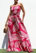 Smocked Woven Maxi Dress - Goldie B & Co Boutique  