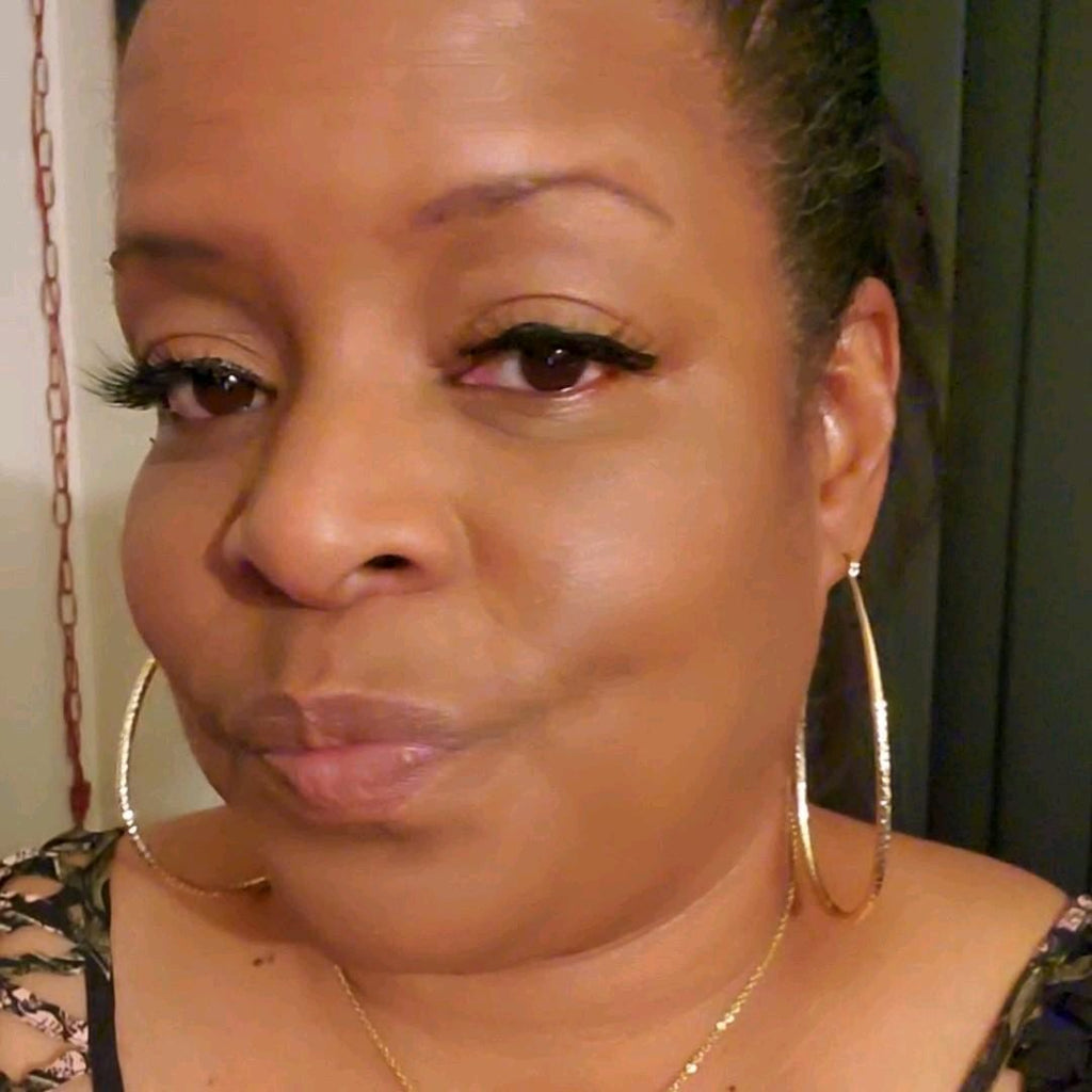 Teardrop Gold-tone Earrings