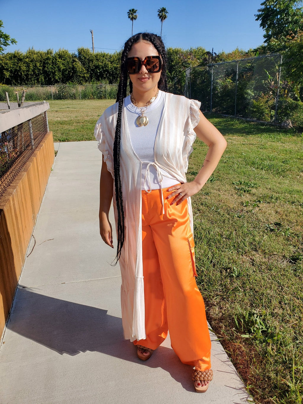 Ruffled Tiered Kimono $12.00 - Goldie B & Co Boutique
