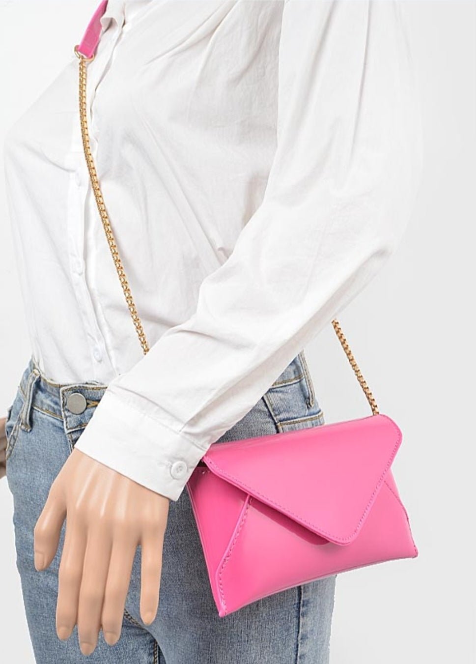 Solid Envelope Clutch $25.00 - Goldie B & Co Boutique