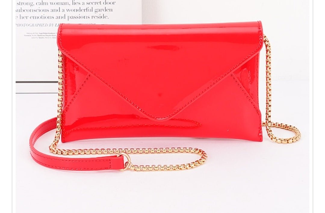 Solid Envelope Clutch $25.00 - Goldie B & Co Boutique