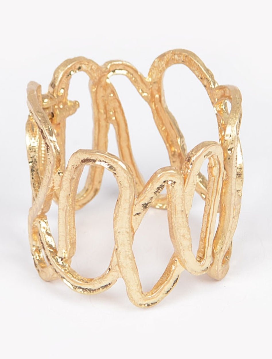 Sophia Spring Cuff Bracelet $19.00 - Goldie B & Co Boutique