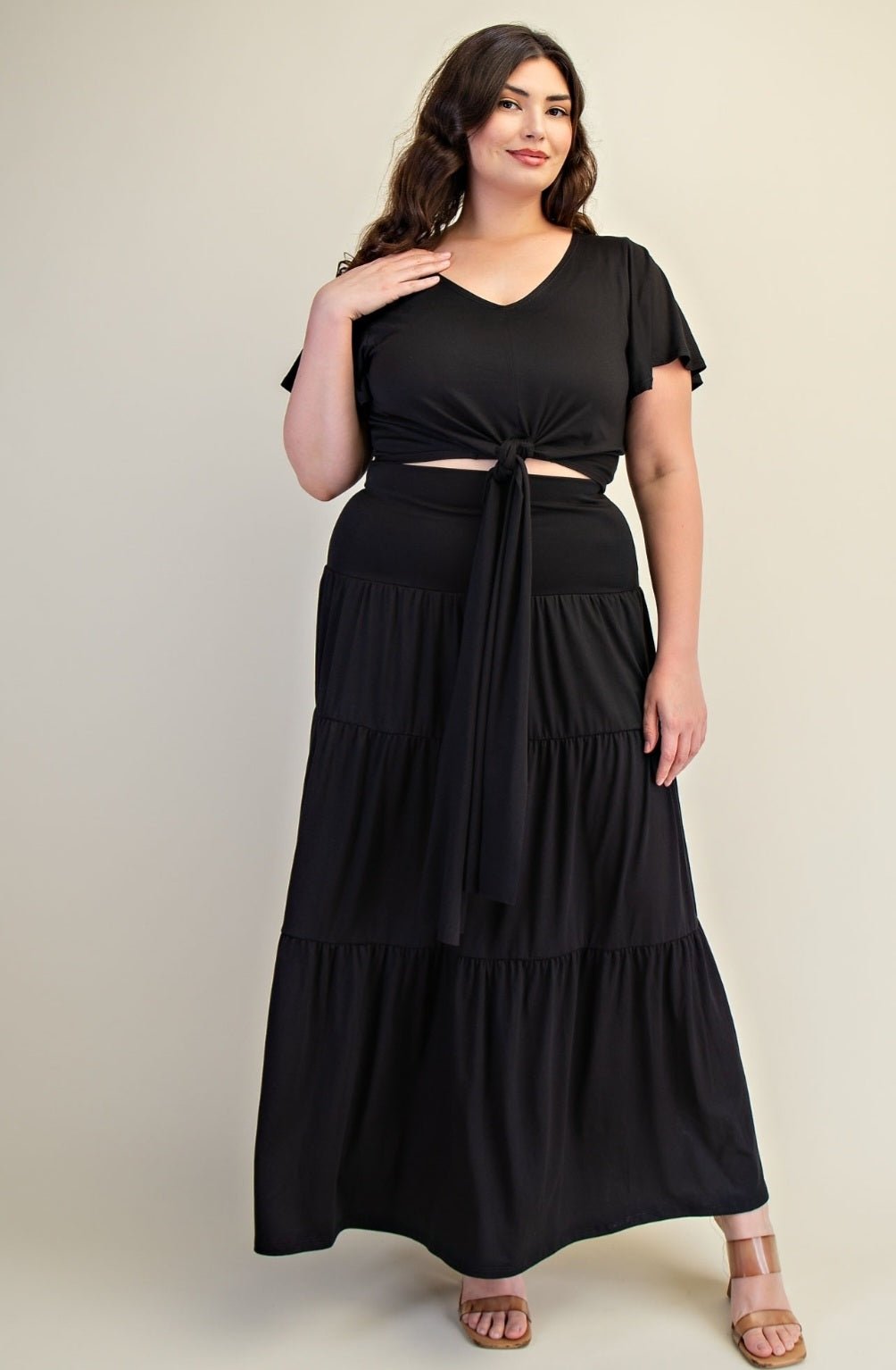 Top & Tiered Maxi Skirt $56.00 - Goldie B & Co Boutique