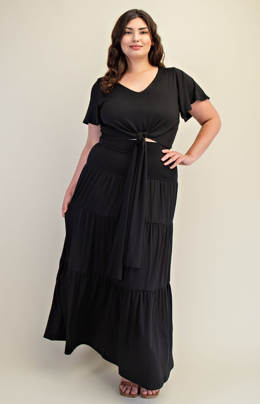 Top & Tiered Maxi Skirt $56.00 - Goldie B & Co Boutique